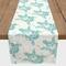 Sea Turtles With Paint Splatter Indoor/Outdoor Table Runner